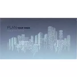 Планинг-еженедельник Staff Metropolis 113514