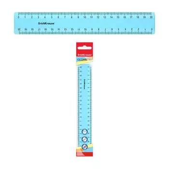 Пластиковая линейка ErichKrause Pastel 49544