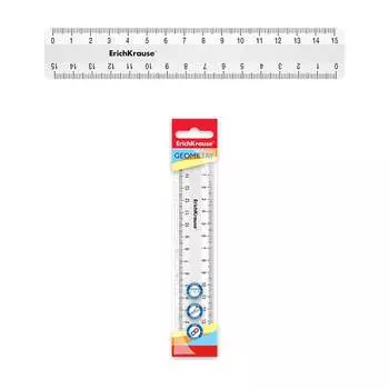 Пластиковая линейка ErichKrause Classic 53871