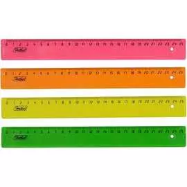 Пластиковая линейка Hatber