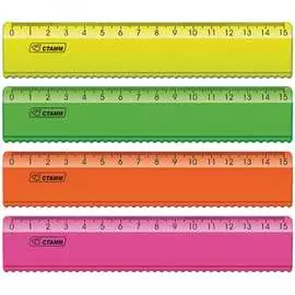 Пластиковая линейка Стамм