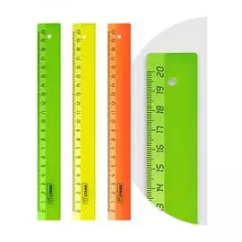 Пластиковая линейка Стамм