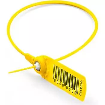 Пластиковая номерная одноразовая пломба ООО Комус 1747321