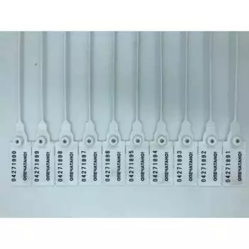 Пластиковая номерная пломба ООО Пломба.Ру кпп-3-1602 ст 1006060