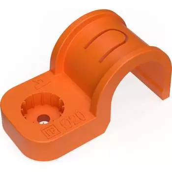 Пластиковая односторонняя крепеж-скоба для прямого монтажа Промрукав PR13.1179