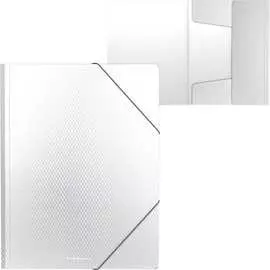 Пластиковая папка ErichKrause Diamond Total White 55073