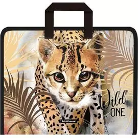 Пластиковая папка ErichKrause Wild Cat 48704