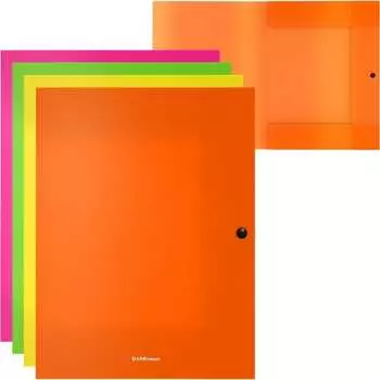 Пластиковая папка ErichKrause Matt Neon 50411