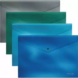 Пластиковая папка-конверт ErichKrause Glossy Ice Metallic 50319