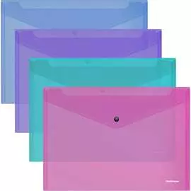 Пластиковая папка-конверт ErichKrause Fizzy Vivid 47043