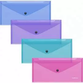 Пластиковая папка-конверт ErichKrause Glossy Vivid 47123