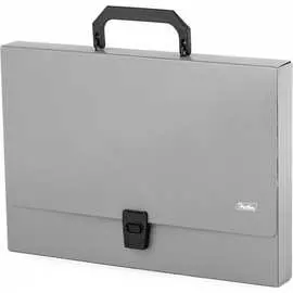 Пластиковая папка-портфель Hatber STANDARD 040123