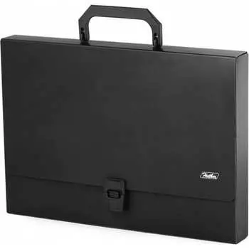 Пластиковая папка-портфель Hatber STANDARD 040122