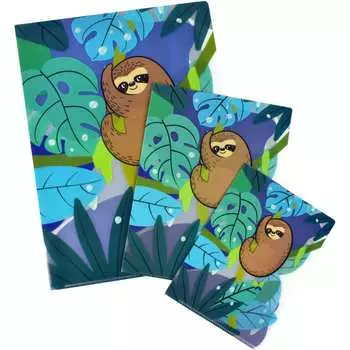 Пластиковая папка уголок для документов Феникс +