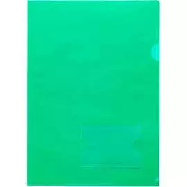 Пластиковая папка-уголок Hatber