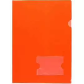 Пластиковая папка-уголок Hatber