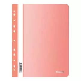 Пластиковая перфорированная папка-скоросшиватель Berlingo