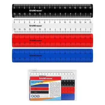 Пластиковые линейки ErichKrause Classic 55445