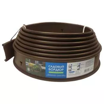 Пластиковый бордюр Gidrolica Country 7302