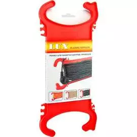 Пластиковый держатель проводов LUX 4606400606857