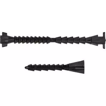 Пластиковый дюбель для газобетона КРЕП-КОМП раскладной, 6x52, 250 шт.) гд652