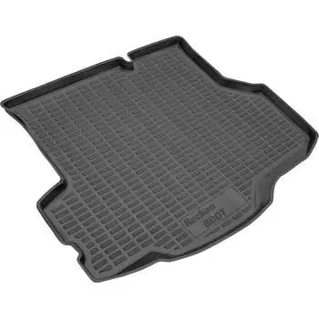 Пластиковый коврик в багажник для Ford Fiesta sd 15-19 REZKON