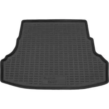 Пластиковый коврик в багажник для Hyundai Solaris sd 10-17 REZKON
