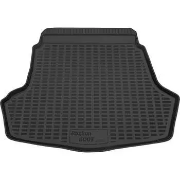 Пластиковый коврик в багажник для Kia Optima 16-н.в. REZKON