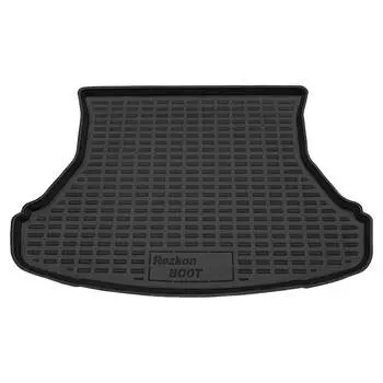 Пластиковый коврик в багажник для LADA 1118 Kalina sd REZKON