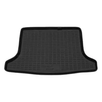 Пластиковый коврик в багажник для Nissan Tiida hb 15-18 REZKON