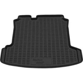 Пластиковый коврик в багажник для Volkswagen Polo sd 09-20 REZKON