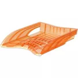 Пластиковый лоток для бумаг ErichKrause S-Wing Neon 51508