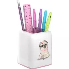 Пластиковый настольный набор ErichKrause Forte Chilling Dog 55737