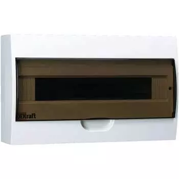 Пластиковый навесной корпус DEKraft ЩРН-П-18 31012DEK 1113504