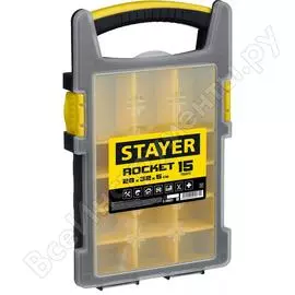 Пластиковый органайзер STAYER ROCKET-15 2-38031_z01