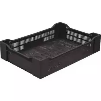 Пластиковый перфорированный ящик Дигрус Я-60.40.13-ПЧ/Д