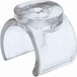 Пластиковый плоский держатель стеклянной полки MFK-TORG