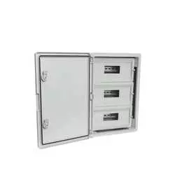 Пластиковый распределительный щит для настенного монтажа PLASTIM