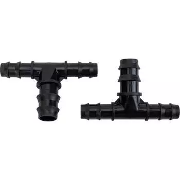 Пластиковый тройник для капельной трубки Профитт 1640707