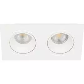 Пластиковый встраиваемый декоративный светильник ЭРА KL902 WH Б0054371