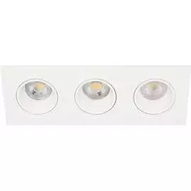 Пластиковый встраиваемый декоративный светильник ЭРА KL903 WH Б0054372