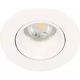 Пластиковый встраиваемый декоративный светильник ЭРА KL90 WH Б0054369