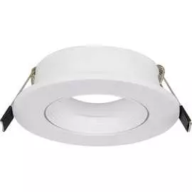 Пластиковый встраиваемый декоративный светильник ЭРА KL92 WH Б0054373