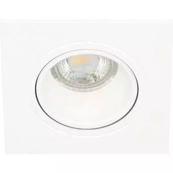 Пластиковый встраиваемый декоративный светильник ЭРА KL901 WH Б0054370