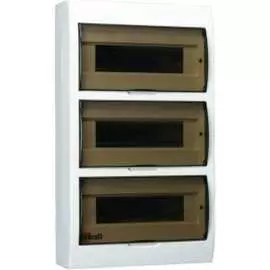 Пластиковый встраиваемый модульный корпус DEKraft