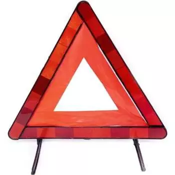 Пластиковый, знак аварийной остановки A2DM