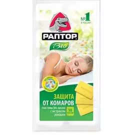 Пластины от комаров РАПТОР BIO D2128M