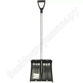 Пластмассовая лопата РОС Снежинка 68102