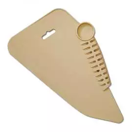 Пластмассовый обойный угловой шпатель НАШ ИНСТРУМЕНТ ПРОФИ 020611-001