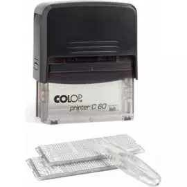 Пластмассовый самонаборный штамп Colop